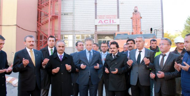 Dua Edildi Yıkım Başladı