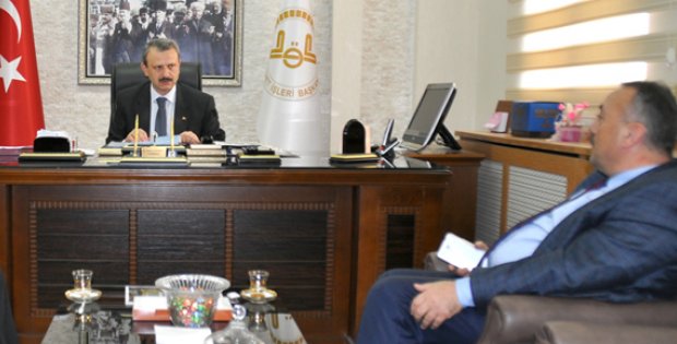 Keskin Müftüsü´nden, İl Müftüsü Balkan´a Ziyaret