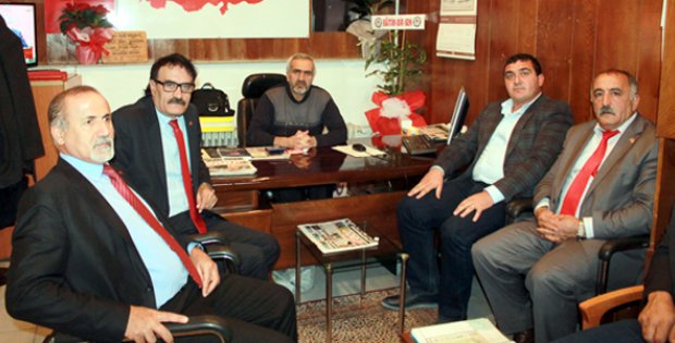 CHP´den Gazetemize Hayırlı Olsun Ziyareti