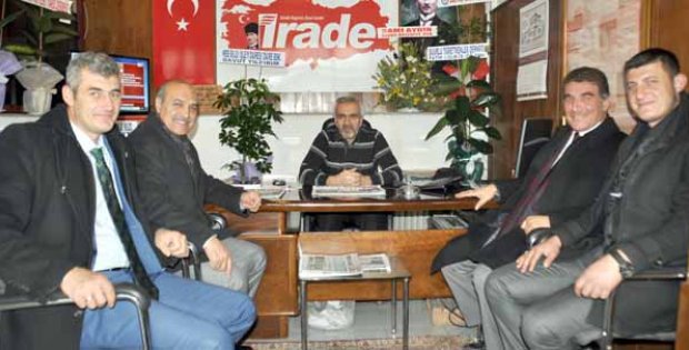 Trafik-Der Heyeti Gazetemizi Ziyaret Etti