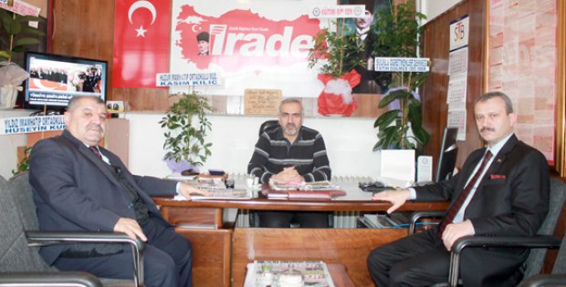 Karaca ve Balkan´dan Gazetemize Ziyaret