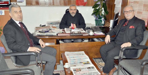 Özaydın ve Eminoğlu´ndan Gazetemize Ziyaret