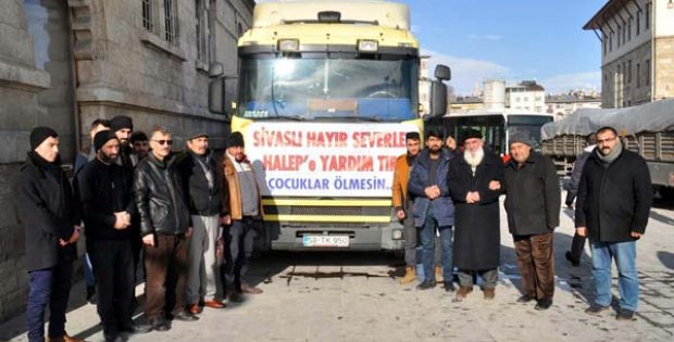 Halep´e 2 Tır Daha Gönderildi