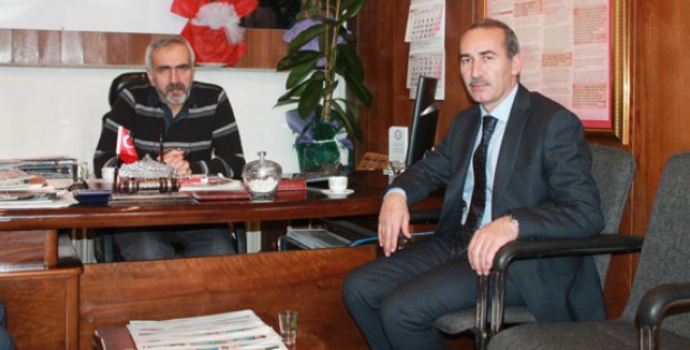 Rektör Yıldız´dan Gazetemize Ziyaret