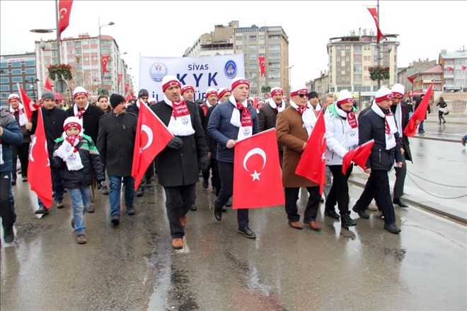 Sarıkamış Şehitleri İçin Yürüdüler