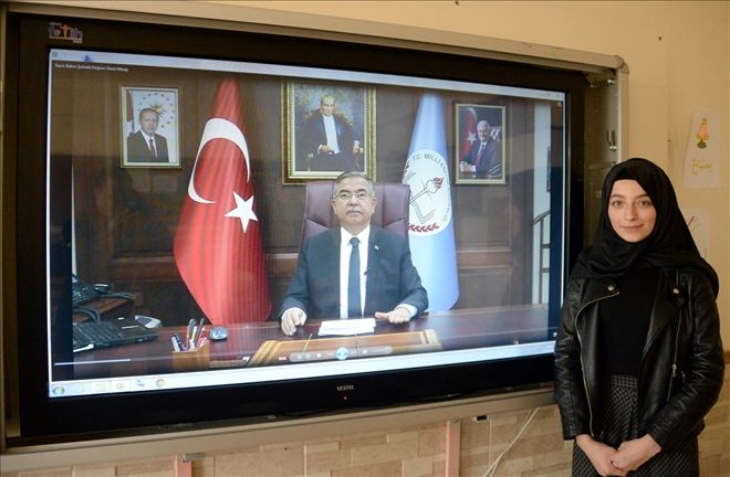 Bakan Yılmaz´dan Şüheda´ya Doğum Günü Sürprizi