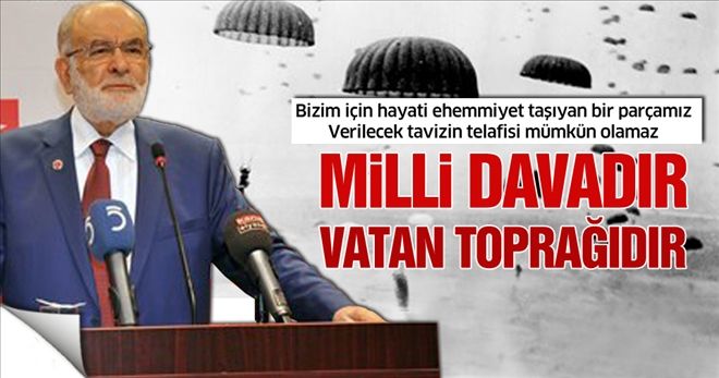  Milli davadır vatan toprağıdır