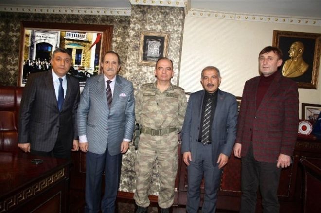 İl Jandarma Komutanı Albay Şen´den, SESOB´a ziyaret