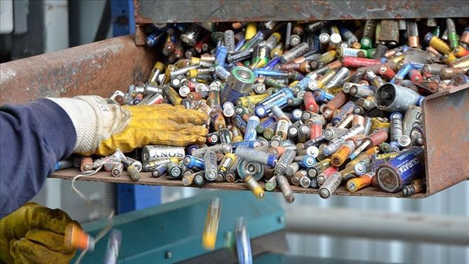 2016´da 720 ton atık pil toplandı