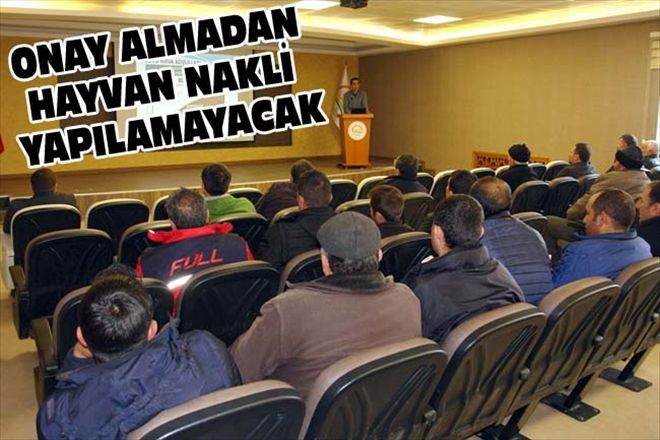 ONAY ALMADAN HAYVAN NAKLİ YAPILAMAYACAK