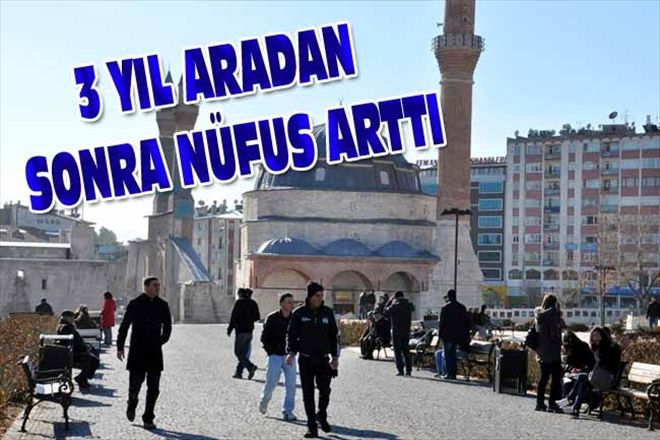 3 YIL ARADAN SONRA NÜFUS ARTTI