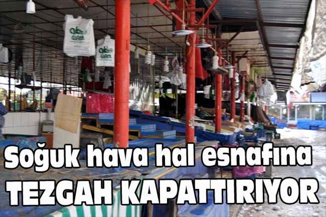 Soğuk hava hal esnafına TEZGAH KAPATTIRIYOR
