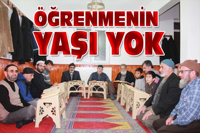 ÖĞRENMENİN YAŞI YOK