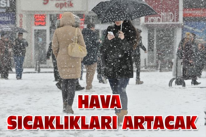HAVA SICAKLIKLARI ARTACAK