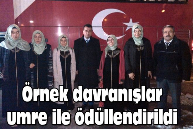 Örnek davranışlar umre ile ödüllendirildi