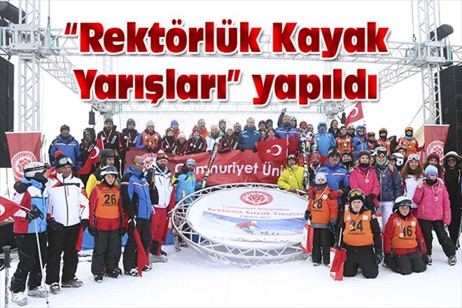  Rektörlük Kayak Yarışları yapıldı