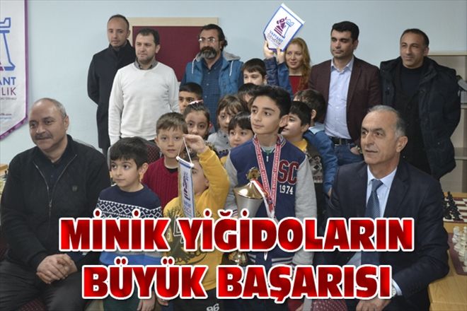 MİNİK YİĞİDOLARIN BÜYÜK BAŞARISI