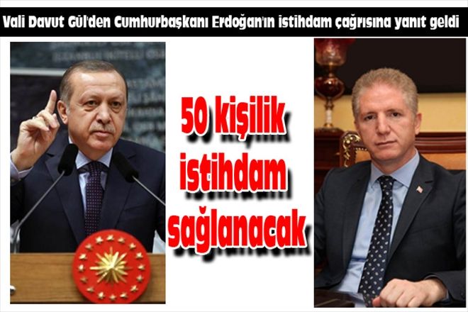50 kişilik istihdam sağlanacak
