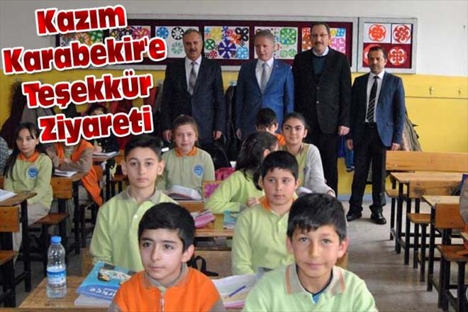 Kazım Karabekir´e Teşekkür Ziyareti