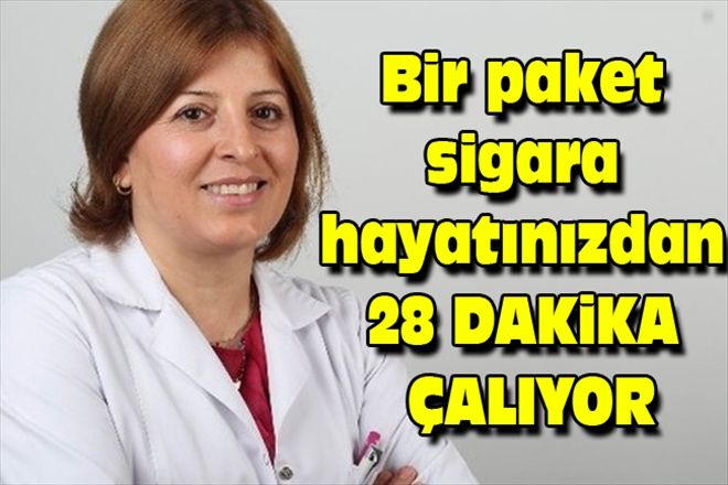 Bir paket sigara hayatınızdan 28 DAKiKA ÇALIYOR