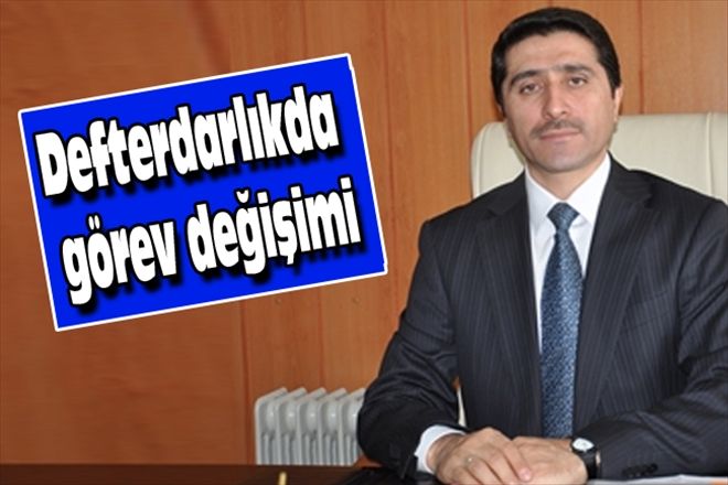 Defterdarlıkda görev değişimi