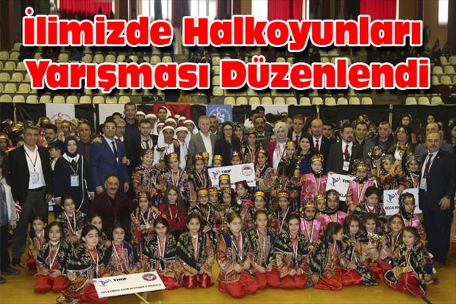 İlimizde Halkoyunları Yarışması Düzenlendi