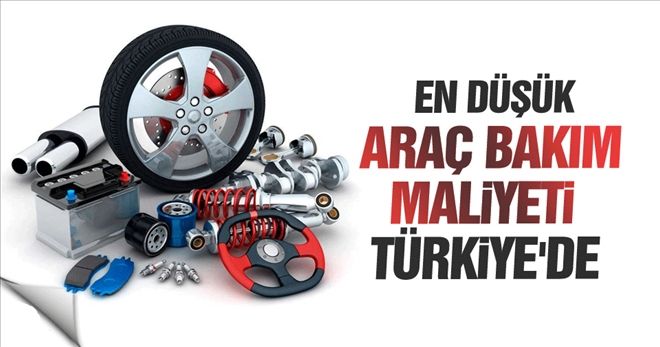 En düşük araç bakım maliyeti Türkiye´de