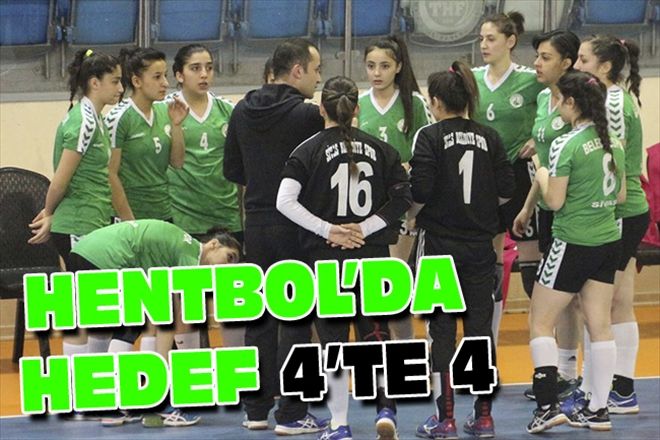 HENTBOL´DA HEDEF 4´TE 4