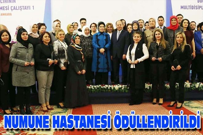 NUMUNE HASTANESİ ÖDÜLLENDİRİLDİ
