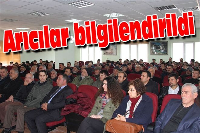 Arıcılar bilgilendirildi