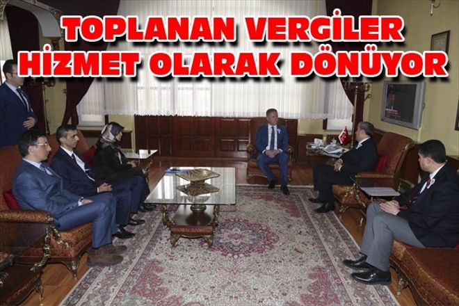 TOPLANAN VERGİLER HİZMET OLARAK DÖNÜYOR