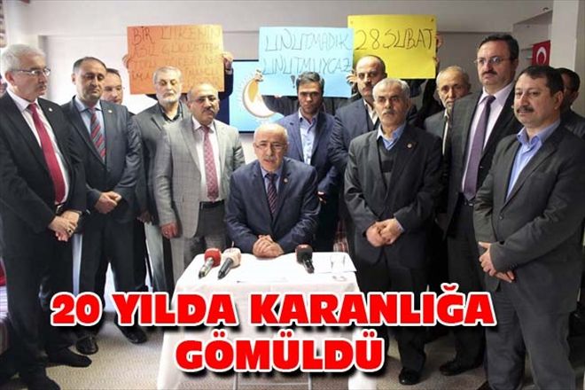 20 YILDA KARANLIĞA GÖMÜLDÜ