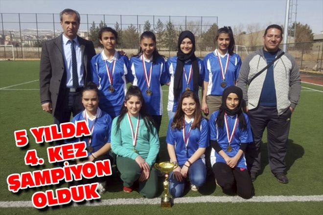5 YILDA 4. KEZ ŞAMPİYON OLDUK