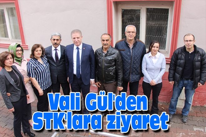 Vali Gül´den STK´lara ziyaret