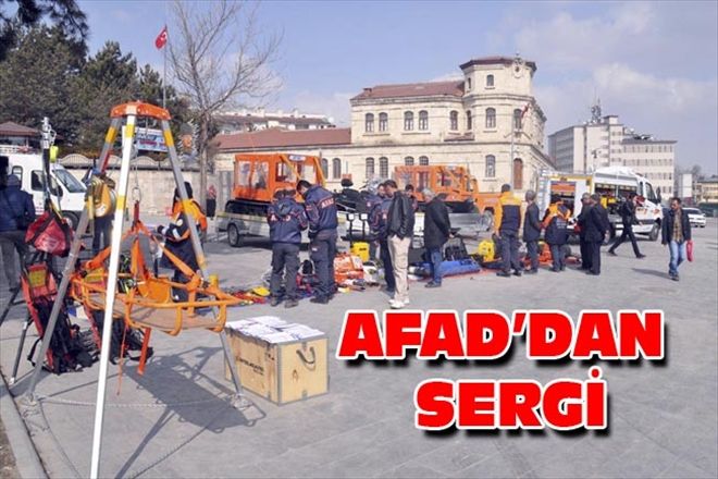 AFAD´DAN SERGİ
