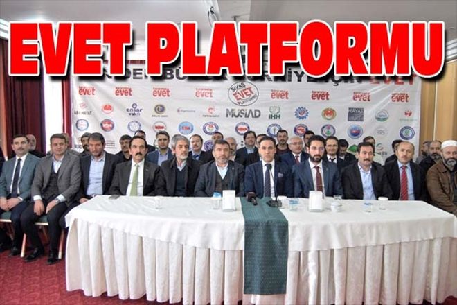 EVET PLATFORMU
