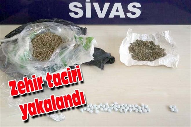 Zehir taciri yakalandı