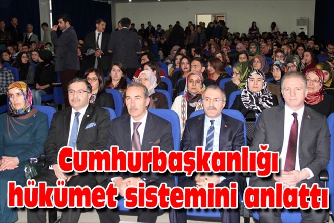  Cumhurbaşkanlığı hükümet sistemini anlattı