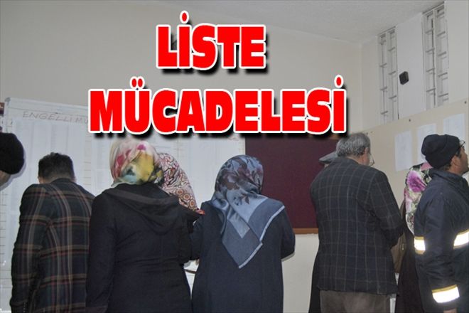 LİSTE MÜCADELESİ