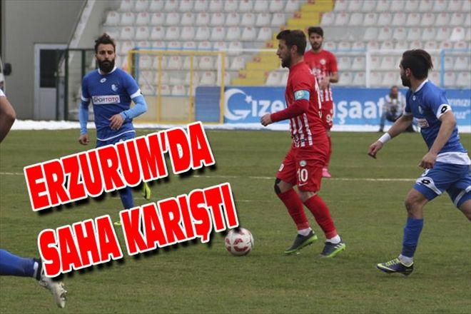 ERZURUM´DA SAHA KARIŞTI