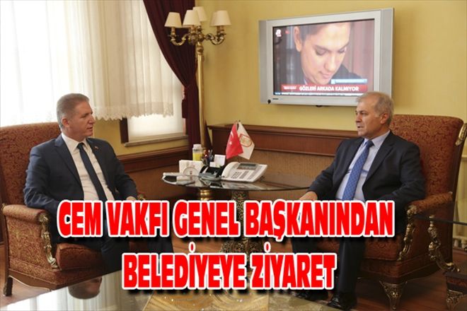 CEM Vakfı Genel Başkanı Döner´den Vali Gül´e Ziyaret