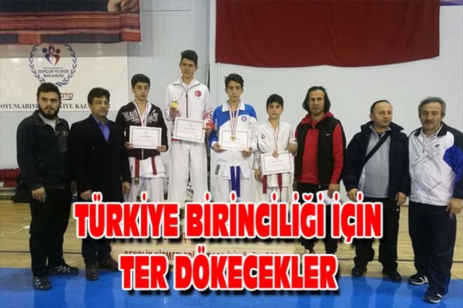 TÜRKİYE BİRİNCİLİĞİ İÇİN TER DÖKECEKLER