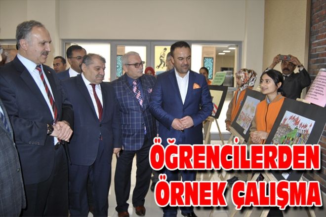 ÖĞRENCİLERDEN ÖRNEK ÇALIŞMA