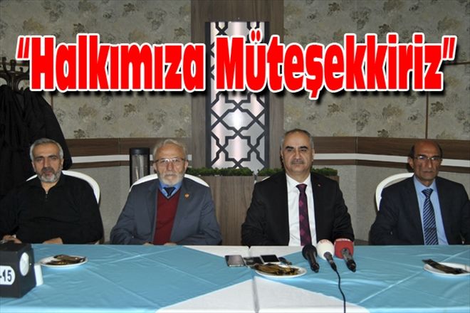 Halkımıza Müteşekkiriz