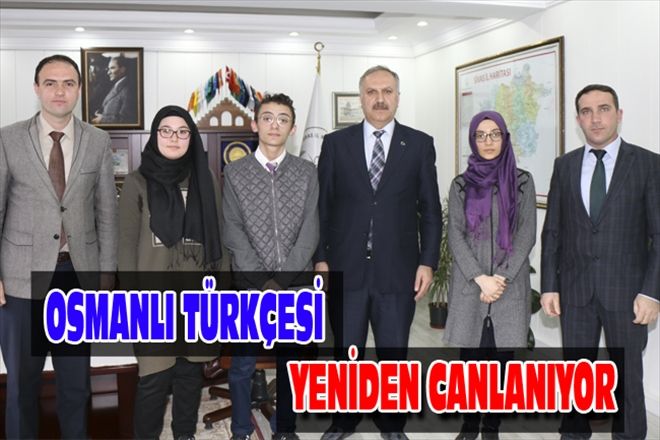 OSMANLI TÜRKÇESİ YENİDEN CANLANIYOR