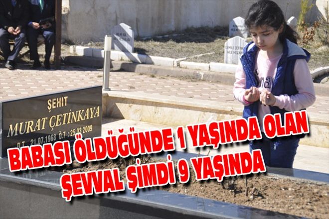 BABASI ÖLDÜĞÜNDE 1 YAŞINDA OLAN ŞEVVAL ŞİMDİ 9 YAŞINDA