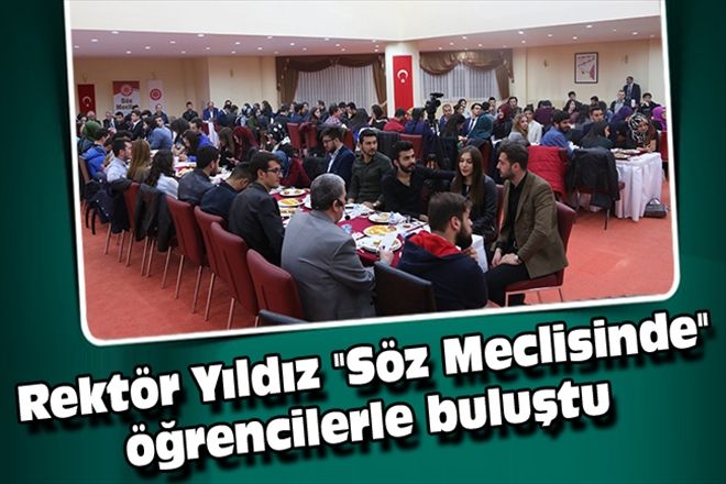 Rektör Yıldız  