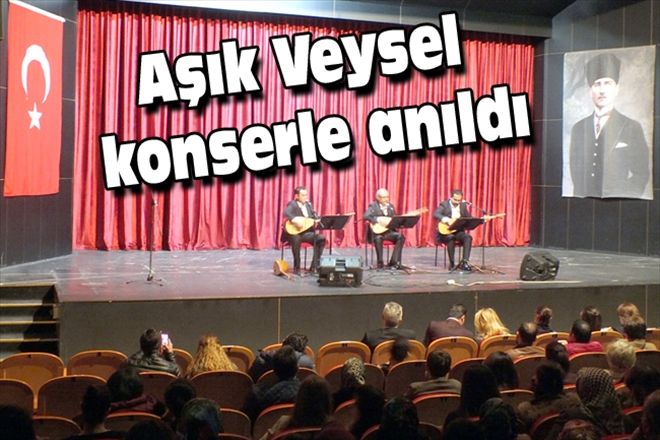 Aşık Veysel konserle anıldı