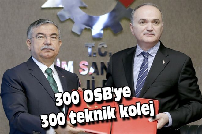 300 OSB´ye 300 teknik kolej