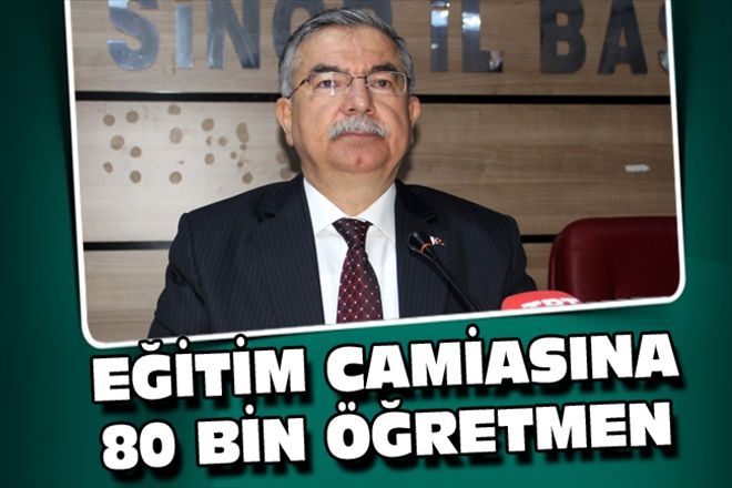 EĞİTİM CAMİASINA 80 BİN ÖĞRETMEN
